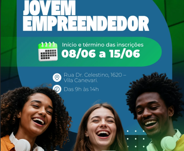 Jovens de Cruzeiro terão acesso a bolsas, capacitação e experiencia profissional