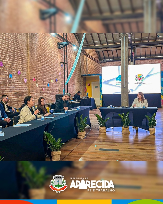 Secretaria de Cultura reúne artistas e prepara novos projetos para Aparecida
