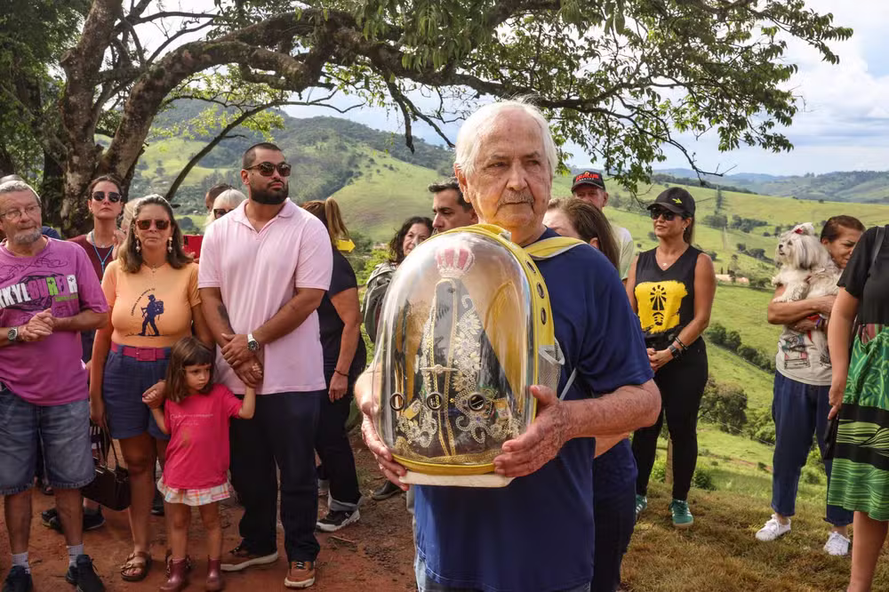 Almiro José Grings, fundador do Caminho da Fé, será homenageado em missa no Santuário de Aparecida