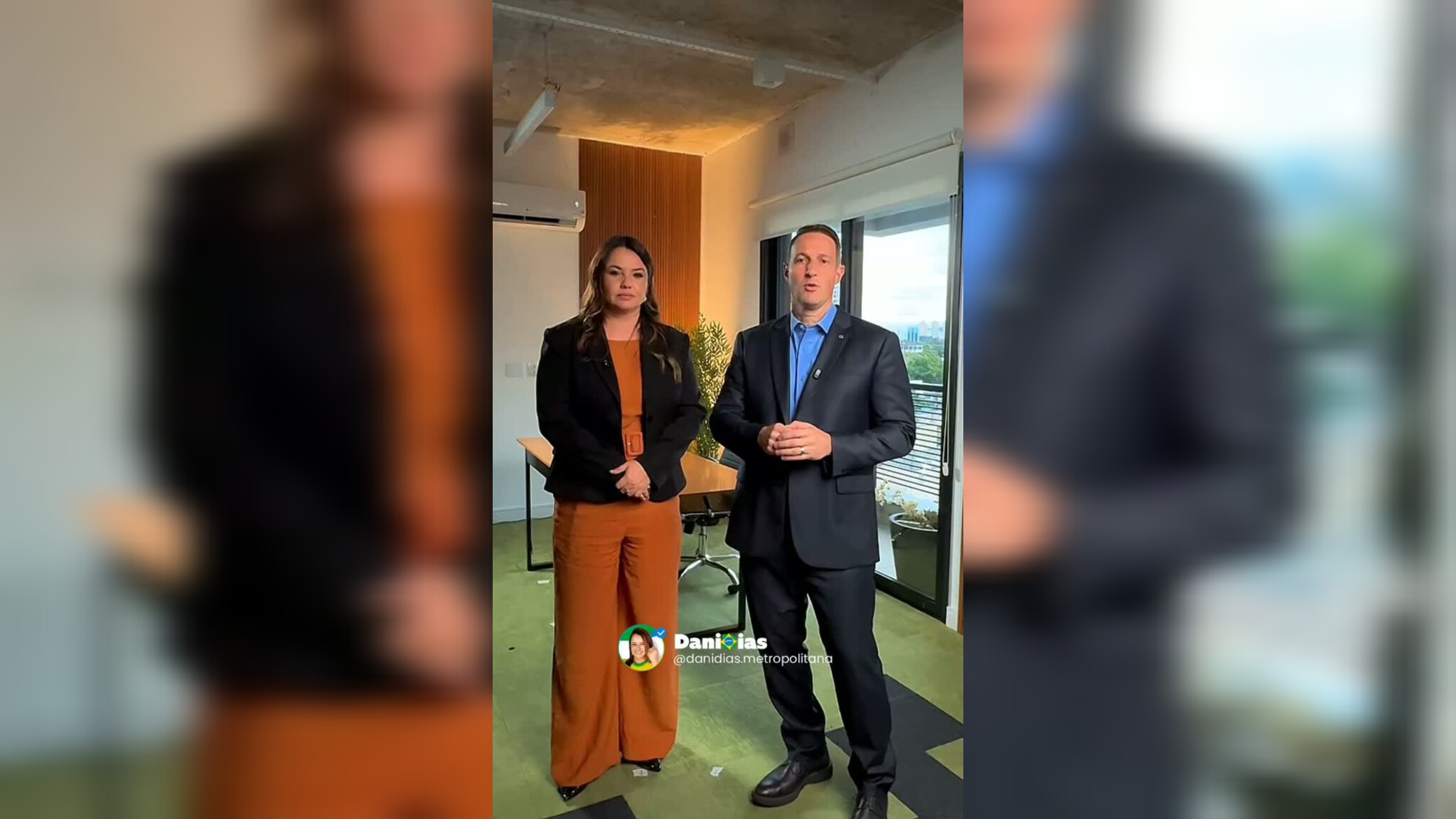 Dani Dias e Guilherme Derrite oficializam parceria com foco em demandas do Vale do Paraíba