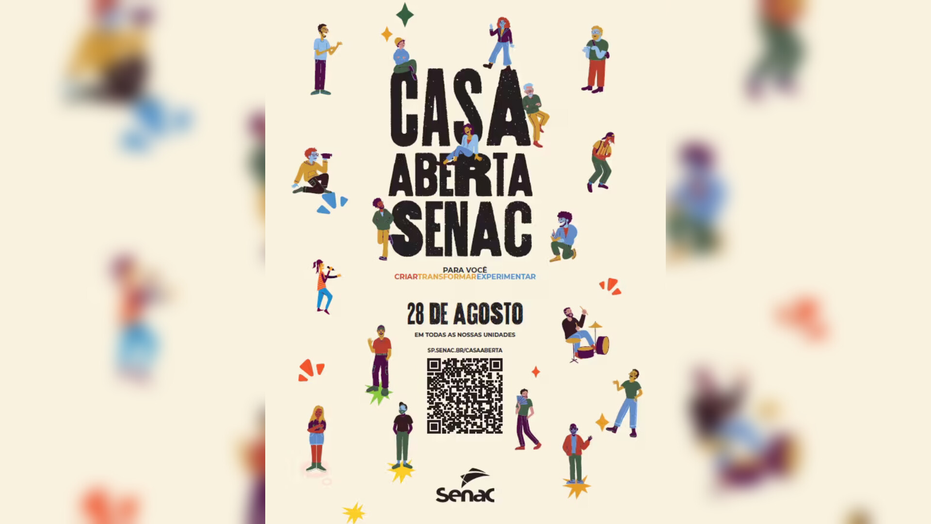 Casa Aberta Senac oferece 150 atividades gratuitas em unidades do Vale do Paraíba nesta sexta-feira