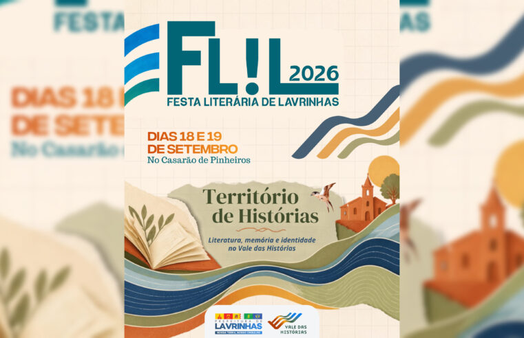 Festa Literária de Lavrinhas 2026 celebra literatura, memória e identidade no Vale das Histórias