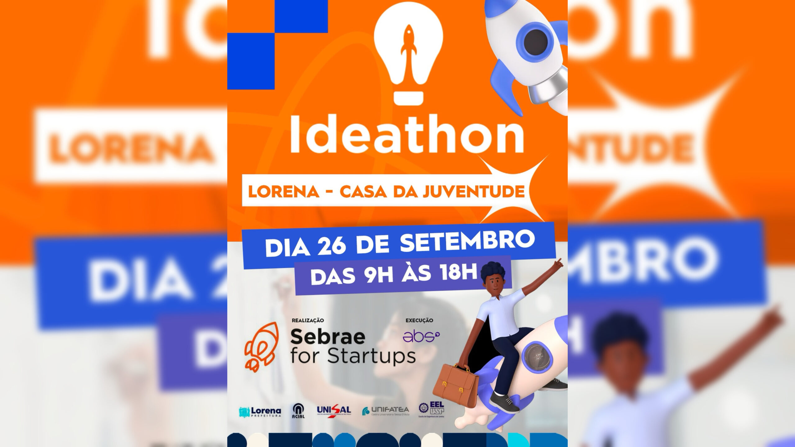 Lorena recebe evento de inovação e criatividade do Sebrae for Startups