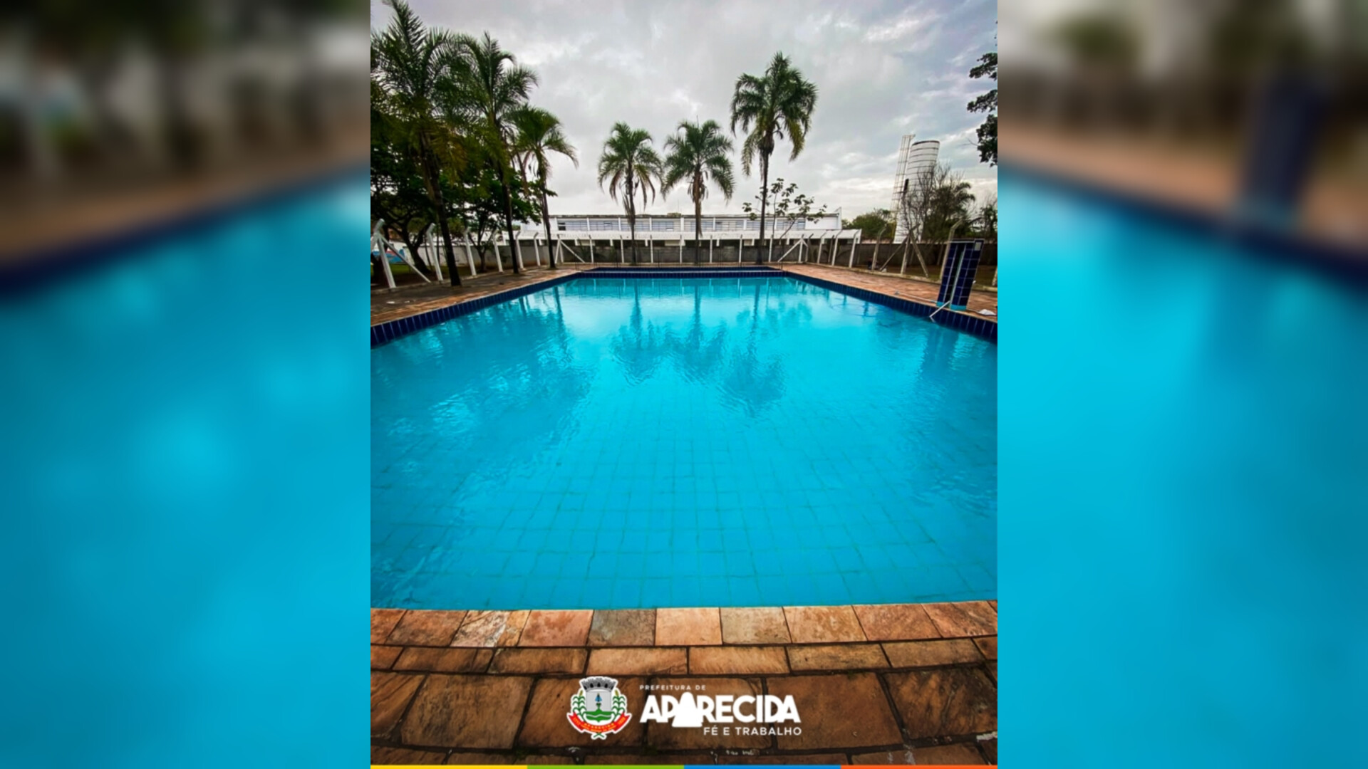Aparecida reinaugura piscina do Clube da Cidade nesta quarta-feira