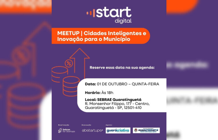 Meetup Start Digital reúne empreendedores e startups em Guaratinguetá