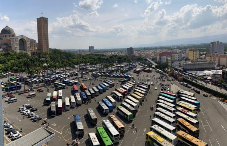 Santuário Nacional de Aparecida altera forma de pagamento de estacionamento; saiba como será