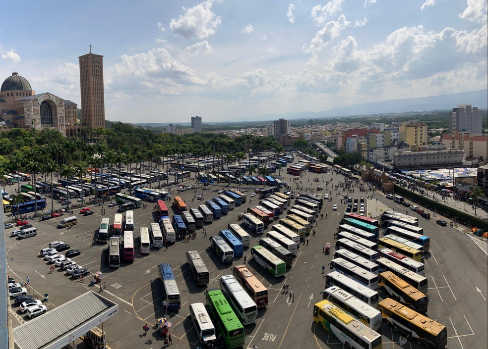 Santuário Nacional de Aparecida altera forma de pagamento de estacionamento; saiba como será